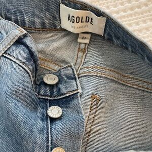 AGOLDE Women's Blue Jeans